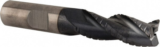 Kennametal 4048685 Corner Radius End Mill 1/2" Dia, 1-1/4" LOC, 0.03" Radius, 3 Flutes, Solid Carbide