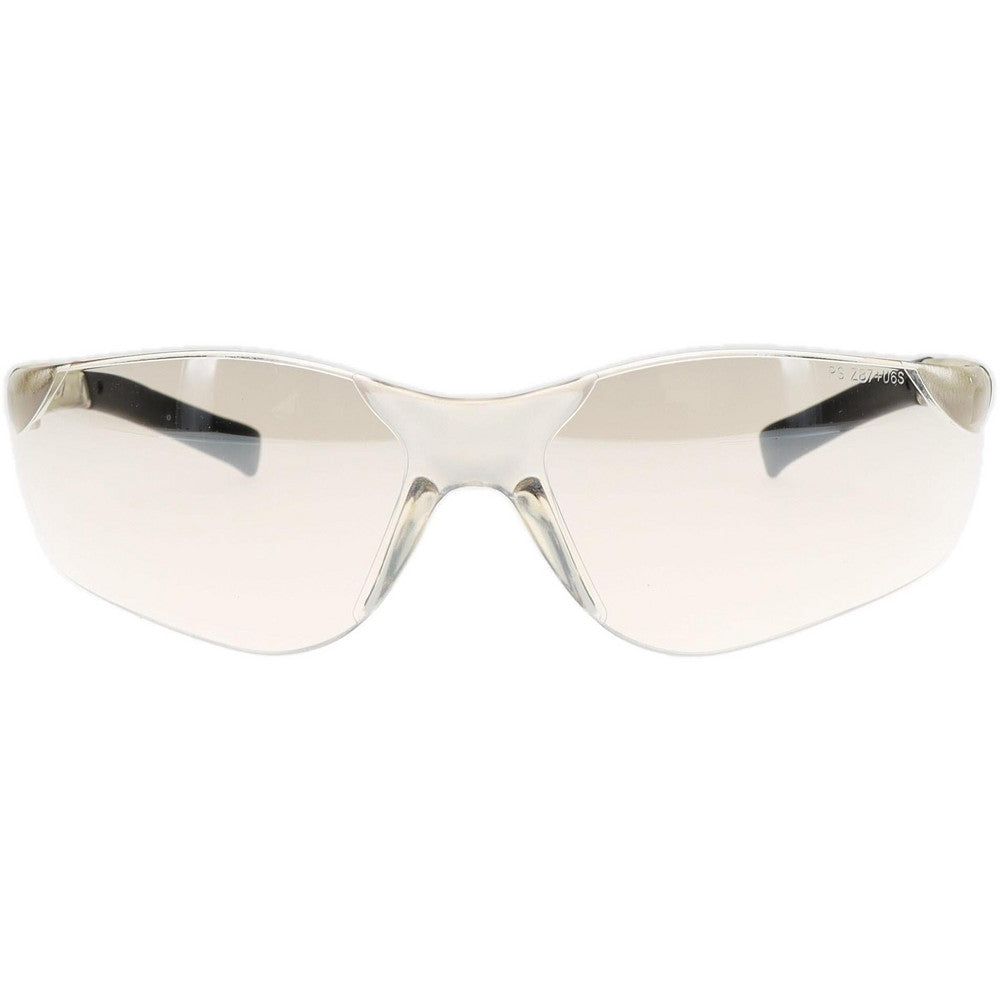 PRO-SAFE 48232 Safety Glasses Scratch-Resistant, Polycarbonate, Gray Lenses, Frameless