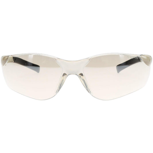 PRO-SAFE 48232 Safety Glasses Scratch-Resistant, Polycarbonate, Gray Lenses, Frameless
