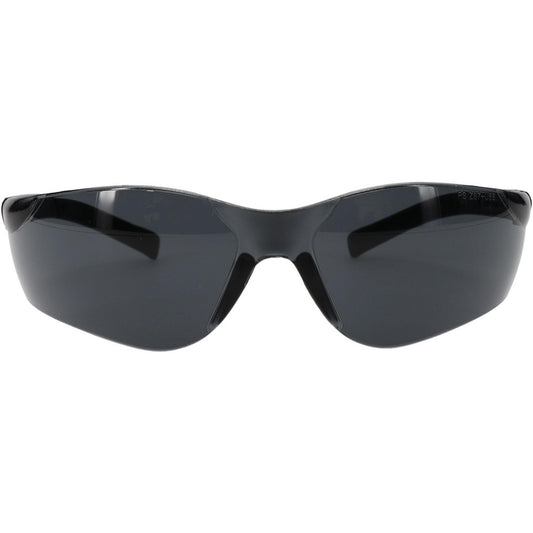 PRO-SAFE 48234 Safety Glasses Scratch-Resistant, Polycarbonate, Gray Lenses, Frameless