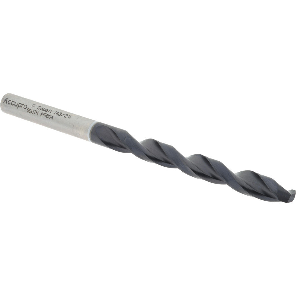 Accupro 1W60653-AC Jobber Length Drill Bit Letter F, 118 &deg, Cobalt