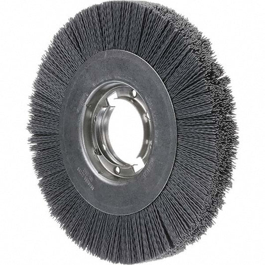 Osborn 0002229900 Wheel Brush 8" Wheel Dia, 7/8" Face Width, 0.0220" Wire Dia, Crimped