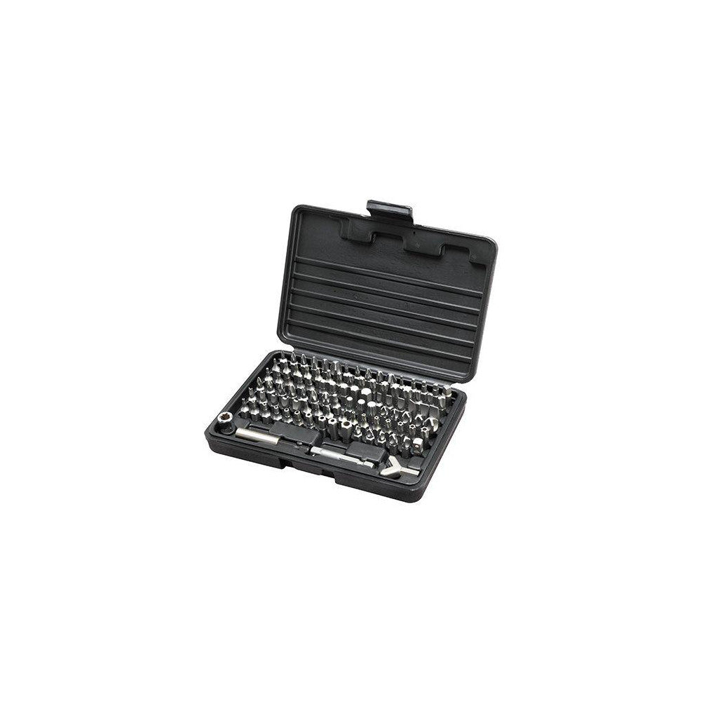 VEGA Industries VHS100A Screwdriver Insert Bit Set Clutch Hex Phillips, Slotted, Spanner, Square Torx & Tri-Wing