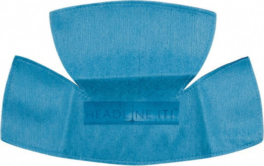 HeadlineIt! 898917001001 Hard Hat Liner Polyester, Blue