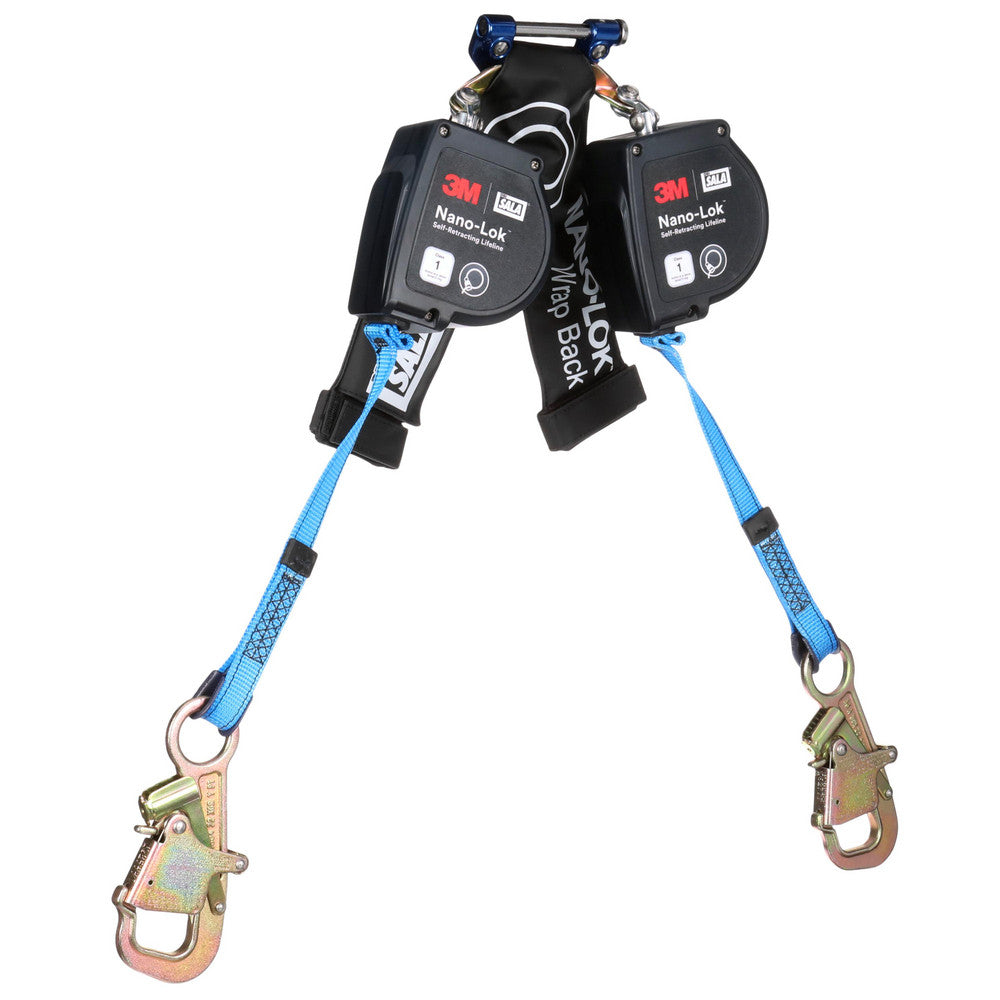DBI-SALA 7012818584 Self-Retracting Lanyards, Lifelines & Fall Limiters Length (Feet) 8.000  Housing Material Thermoplastic  Unit Connector None  Extended Length 8.00ft  Capacity (Lb.) 420  Lifeline Material Webbing