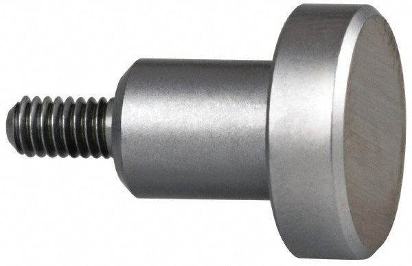 Mitutoyo 101117 Drop Indicator Flat Contact Points M2.5x0.45 Thread, 10.00 mm Dia, 10.00 mm Point Length, Solid Carbide