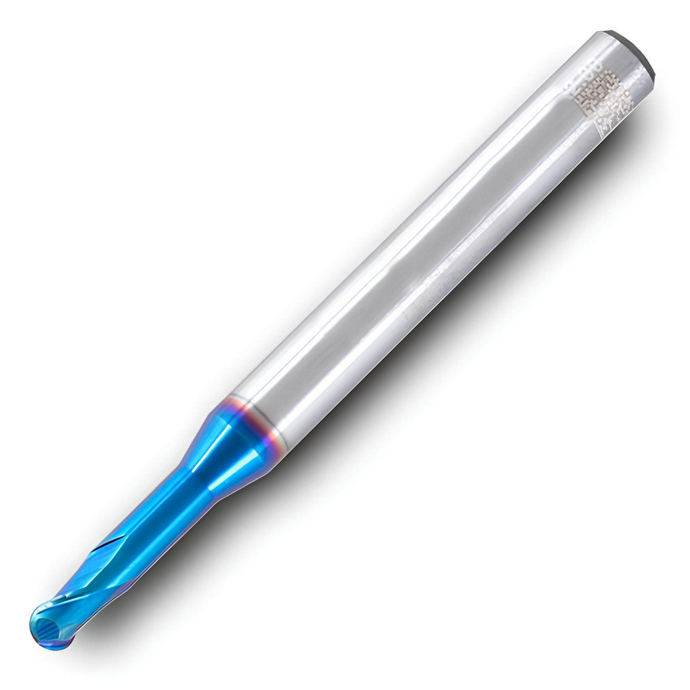 Ingersoll Cutting Tools 5669057 Ball End Mill 0.063" LOC, 2 Flute, Solid Carbide