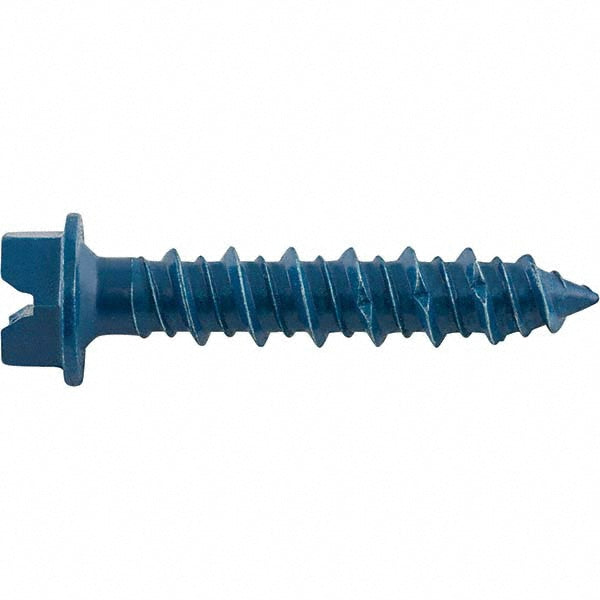 DeWALT Anchors & Fasteners DFM12722 Concrete & Masonry Fastener 1/4" Dia, 1-3/4" Length Under Head, Hex Drive