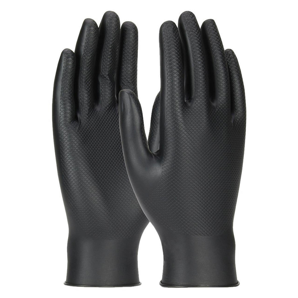 PIP 67-246/L Disposable Glove Series Grippaz Skins, Size Large, 6.0 mil, Nitrile, General Purpose Grade, Powder-Free
