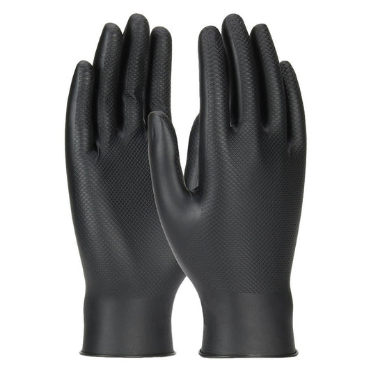 PIP 67-246/XL Disposable Glove Series Grippaz Skins, Size X-Large, 6.0 mil, Nitrile, General Purpose Grade, Powder-Free