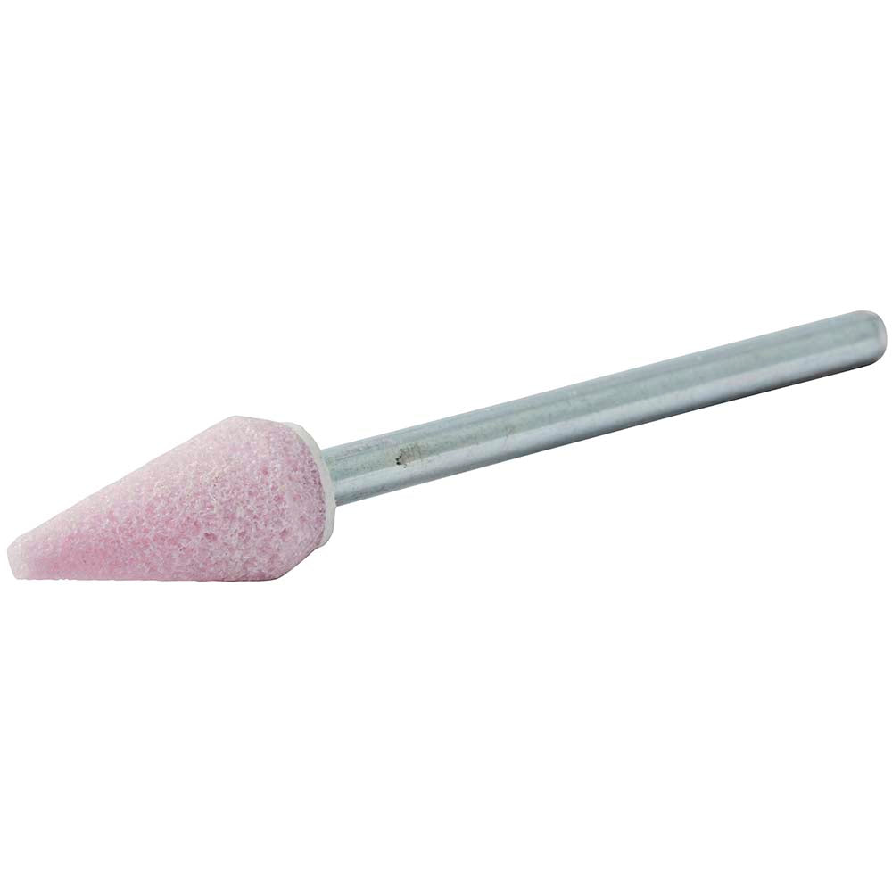 Merit Abrasives 69078645340 Mounted Point 5/8" Thick, 1/8" Shank Dia, B53, 80 Grit, Coarse