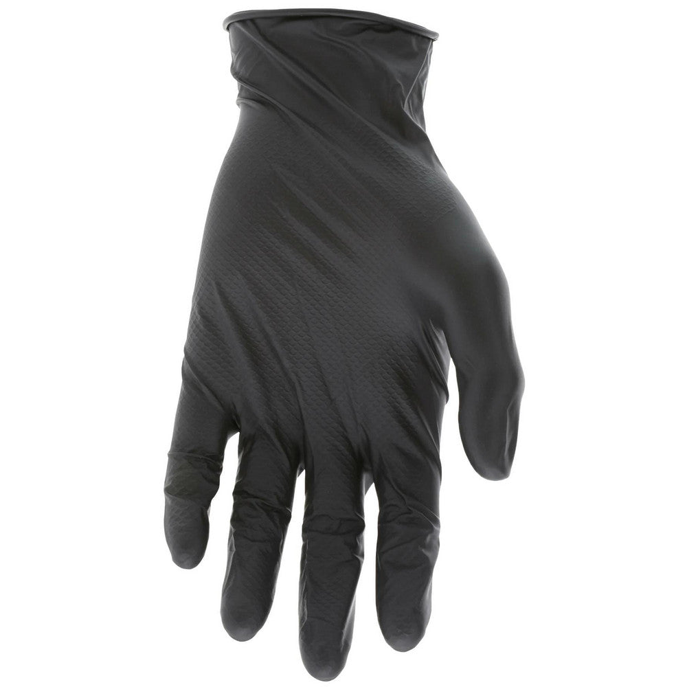 MCR Safety 6016BS Disposable Glove Series Nitrishield, Size Small, 6.0 mil, Not Coated, Nitrile, General Purpose Grade, Powder-Free
