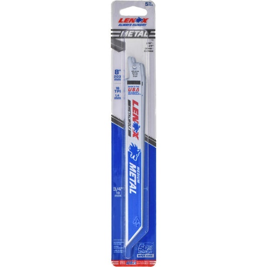 Lenox 20578818R Reciprocating Saw Blade Bi-Metal