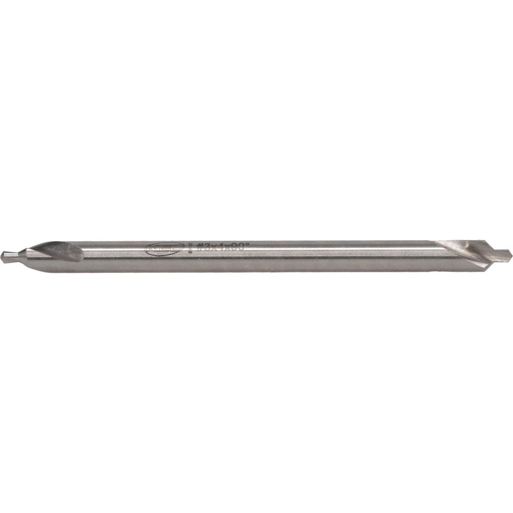 Keo 907-000-092 Combo Drill & Countersink #3, 1/4" Body Dia, 118Â°, High Speed Steel