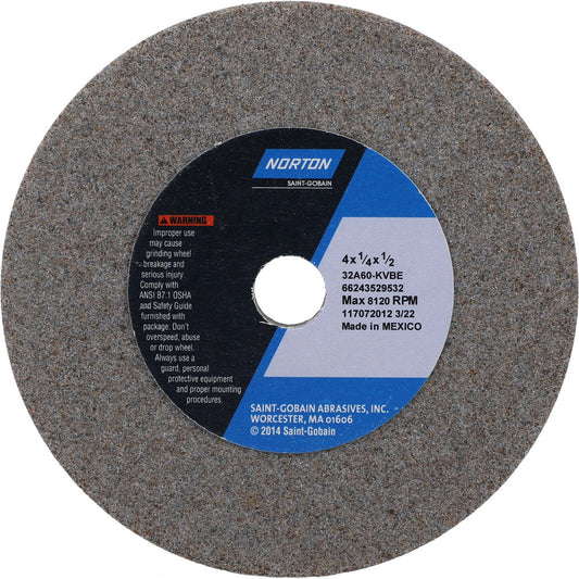 Norton 66243529532 60 Grit Aluminum Oxide Type 1 Internal Grinding Wheel