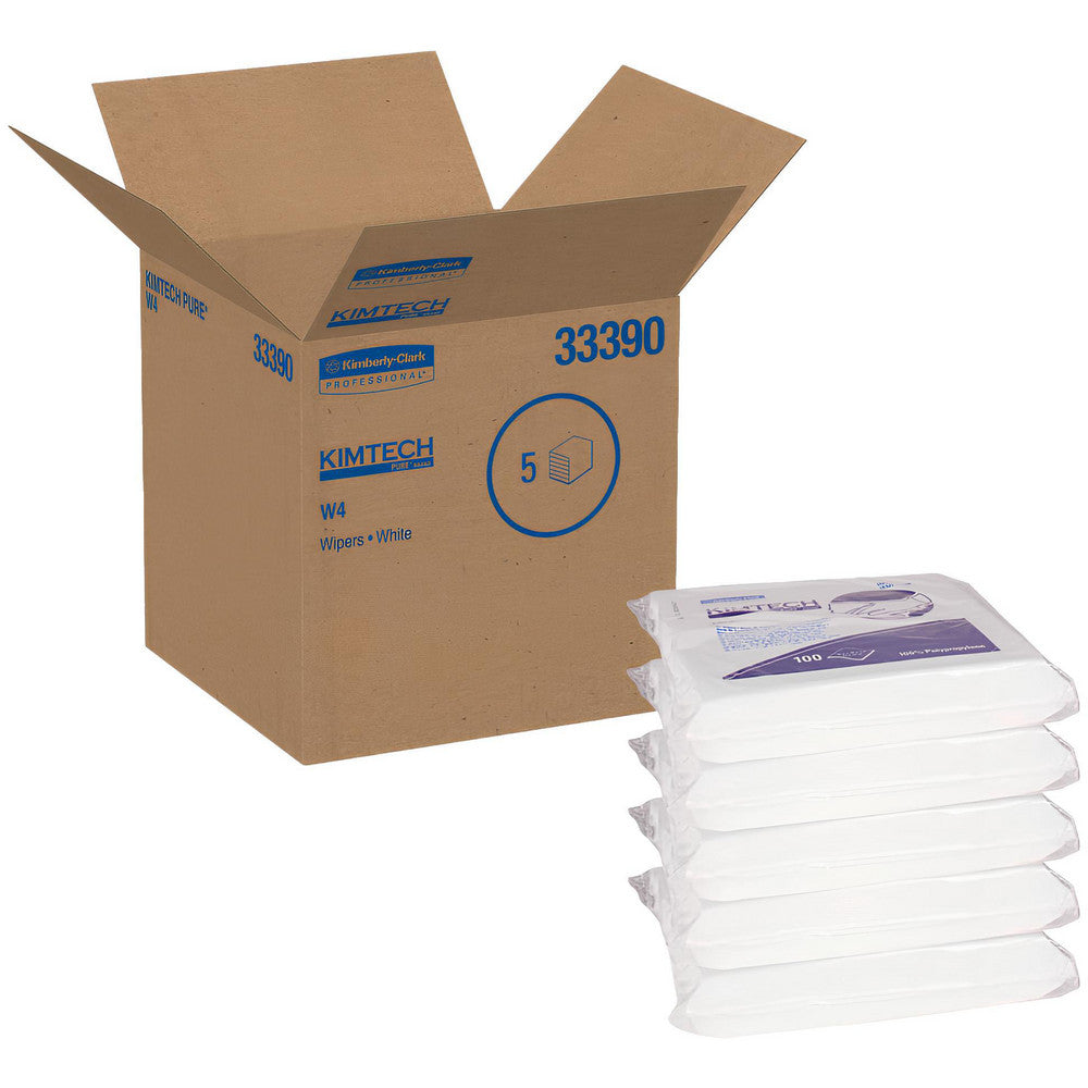 Kimtech Pure 33390 W4 Dry Wipes, White