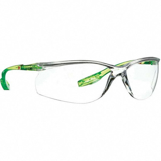 3M 7100196396 Safety Glass Anti-Fog & Scratch-Resistant, Polycarbonate, Clear Lenses, Frameless, UV Protection