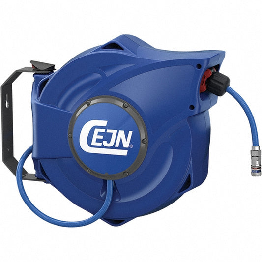 CEJN 19-911-2021 Hose Reel with Hose 5/16" ID Hose x 23', Spring Retractable