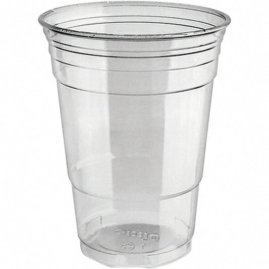 Aquaverve D70Z 1 1200-Piece 7 oz Plastic Flat Bottom Drinking Cups