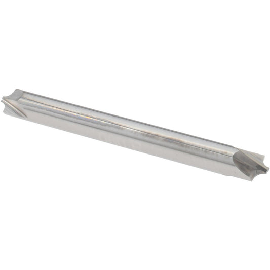Harvey Tool 46060 Corner Rounding End Mill 0.06 mm Radius, 3/16" Dia, 2 Flutes, Solid Carbide