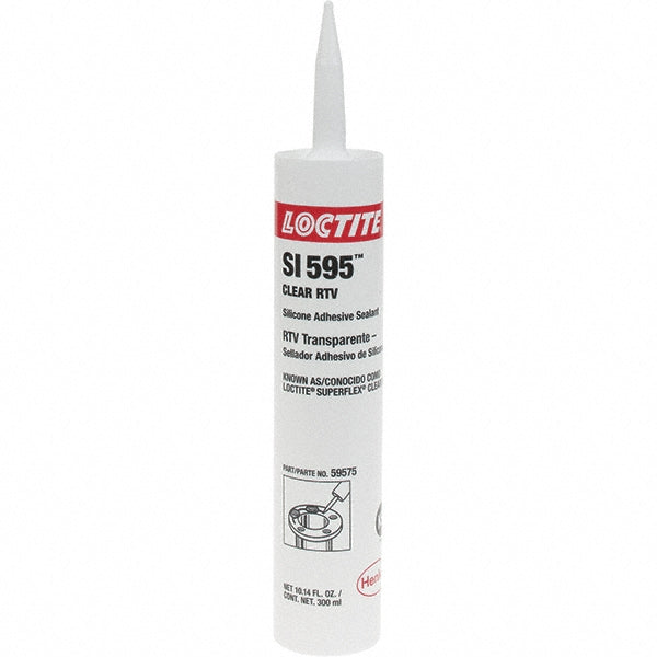 Loctite 193999 Joint Sealant 300 mL Cartridge, Clear, RTV Silicone