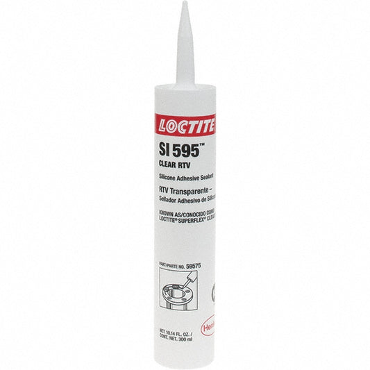 Loctite 193999 Joint Sealant 300 mL Cartridge, Clear, RTV Silicone