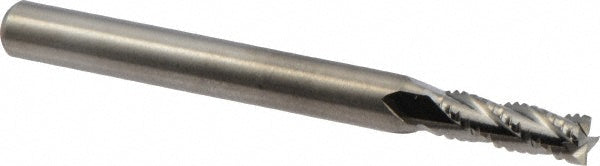M.A. Ford 11415620 Square End Mill 5/32'' Dia, 1/2'' LOC, 3/16'' Shank Dia, 2'' OAL, 4 Flutes, Solid Carbide