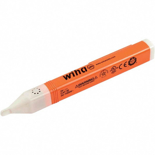 Wiha 25505 Circuit Continuity & Voltage Testers Tester Type Voltage Tester  Display Type Light Indicator  Power Supply AAA Battery  Includes User Manual  Standards CAT IV 1000 V  Additional Information Non-Contact Voltage Detector