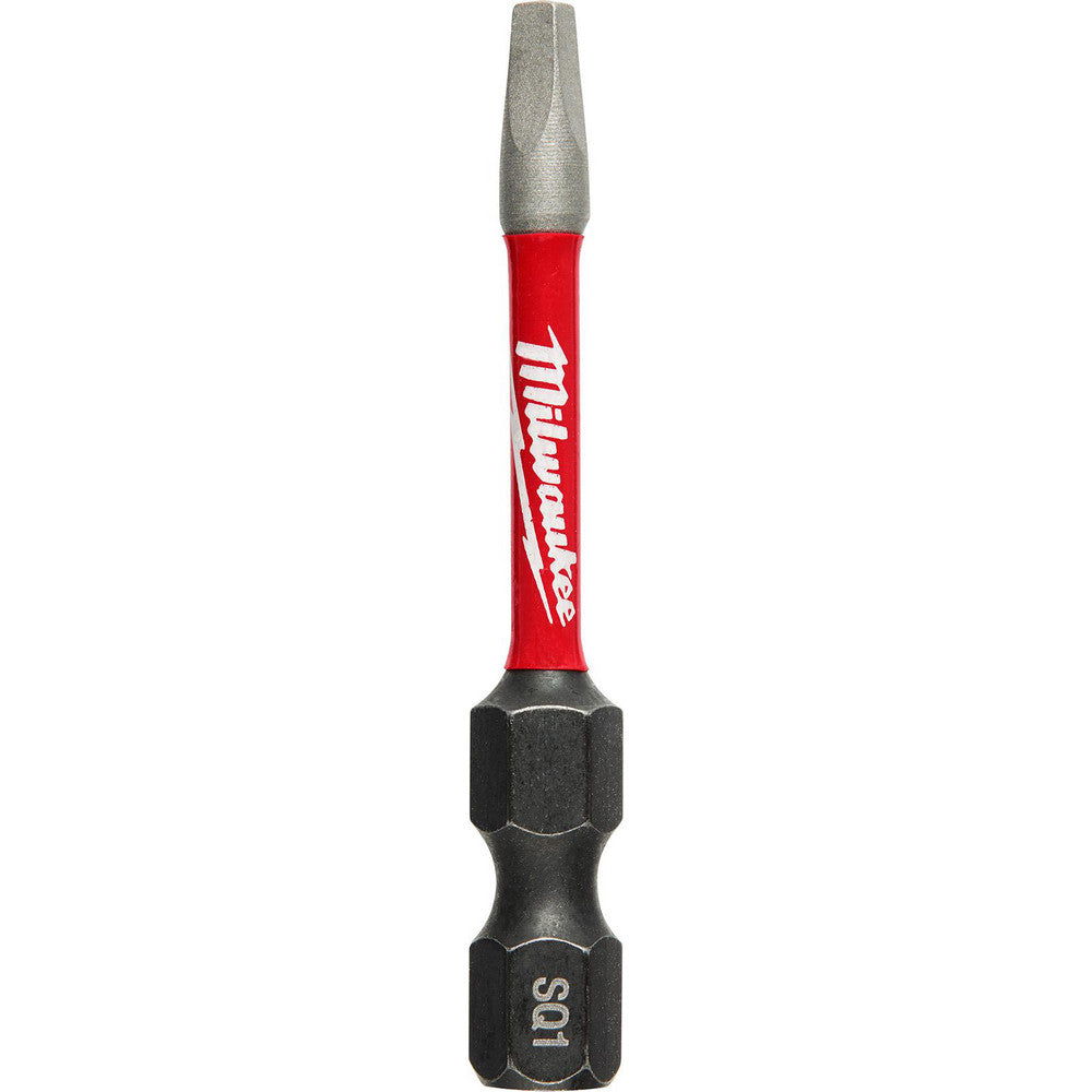 Milwaukee Tool 48-32-4771 Specialty Screwdriver Bits Bit Type Square Bit  Style Single Straight  End Type Single End  Drive Size (Inch) 1/2  Overall Length (Inch) 2  Material Steel