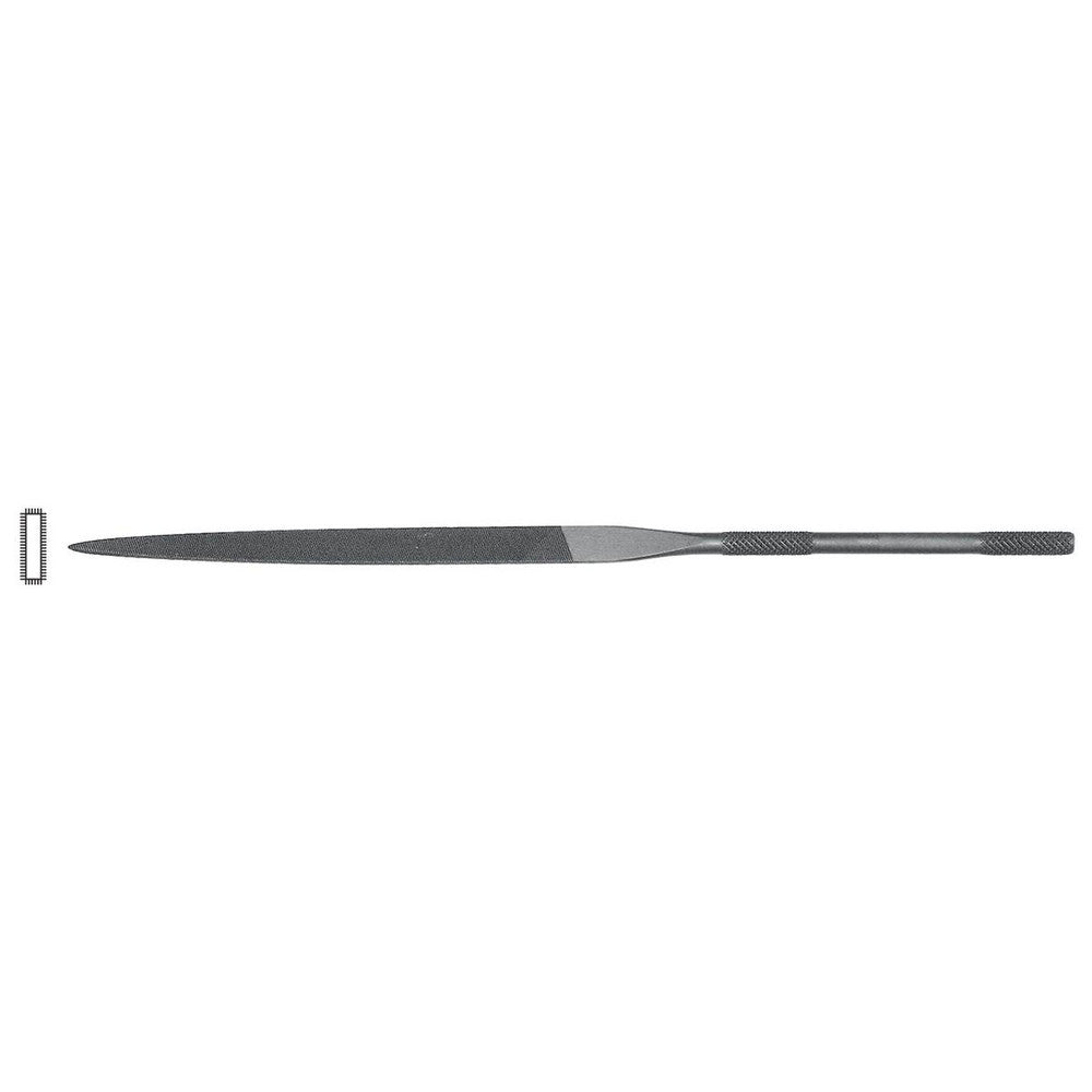 Grobet 31.656 Swiss-Pattern File 4" OAL, Cut 0, Warding