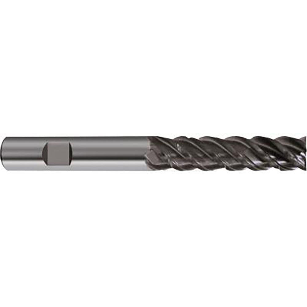 Guhring 9067660030000 Corner Chamfer End Mill 3.00 mm Dia, 12.00 mm LOC, 4 Flute, 0.05 mm Chamfer Width, Solid Carbide