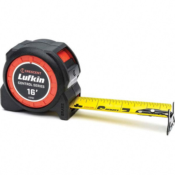 Lufkin L1016C-02 Tape Measure 16' Long, 1-3/16" Width, Yellow Blade