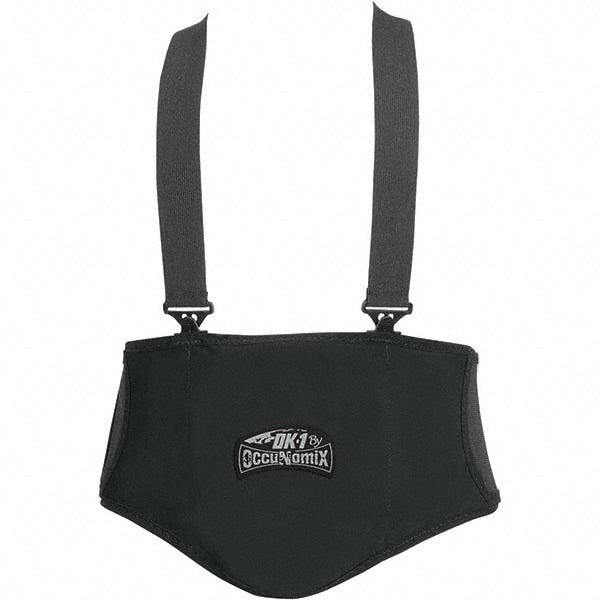 OccuNomix OK-1000S-BLK-M Back Support Belt with Detachable Shoulder Straps, Medium, 29 to 38" Waist, 9" Belt Width
