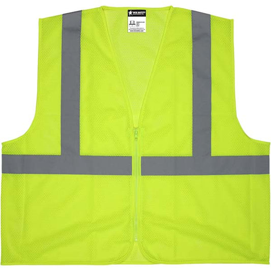MCR Safety V2CL2MLZL High Visibility Vest Large