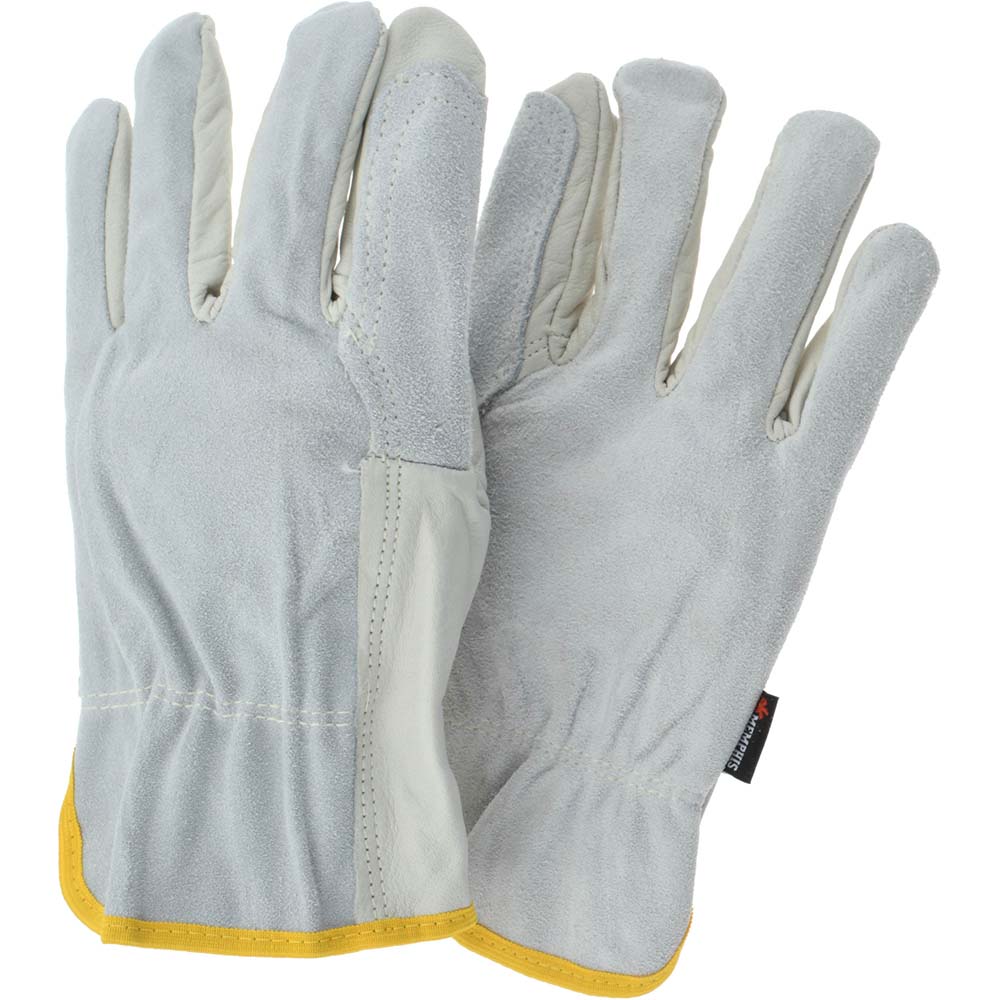 MCR Safety 32056DPXXL Size 2XL Leather Work Gloves