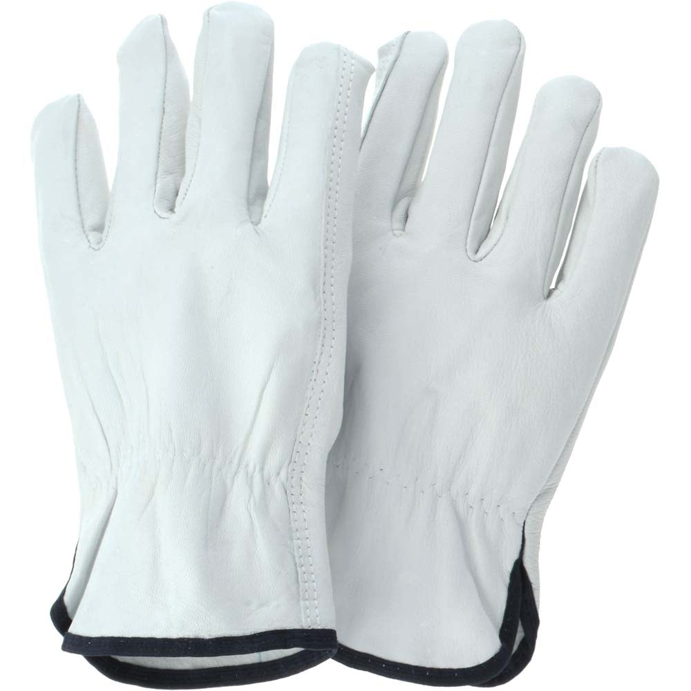MCR Safety 36133XL Size XL Leather Abrasion & Puncture Resistant Work Gloves