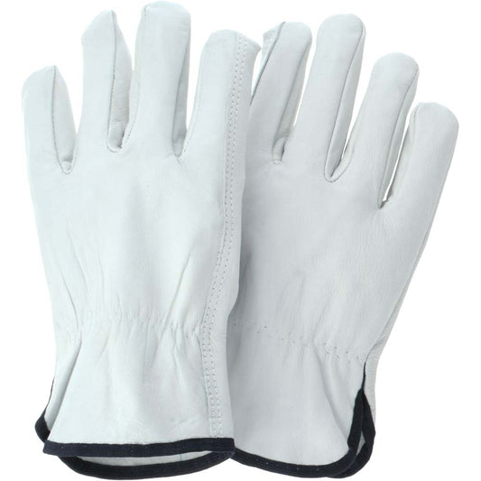 MCR Safety 36133XL Size XL Leather Abrasion & Puncture Resistant Work Gloves