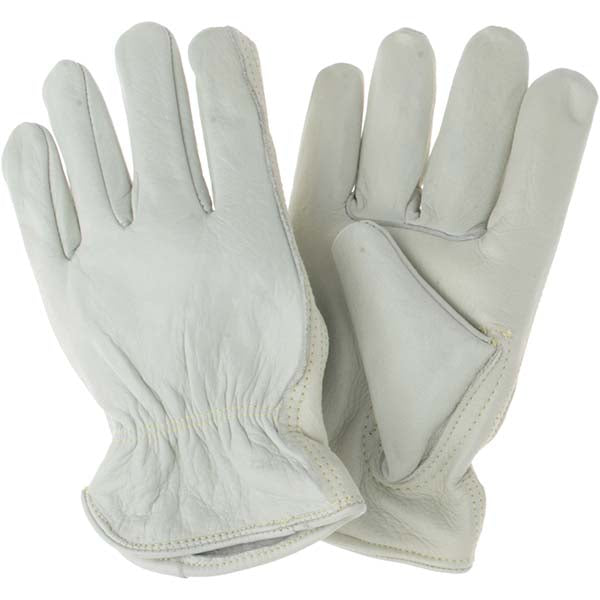 MCR Safety 32114M Size M Leather Abrasion Protection Work Gloves