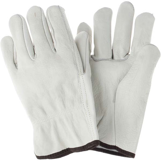 MCR Safety 3201INL Size L Leather Abrasion Protection Work Gloves