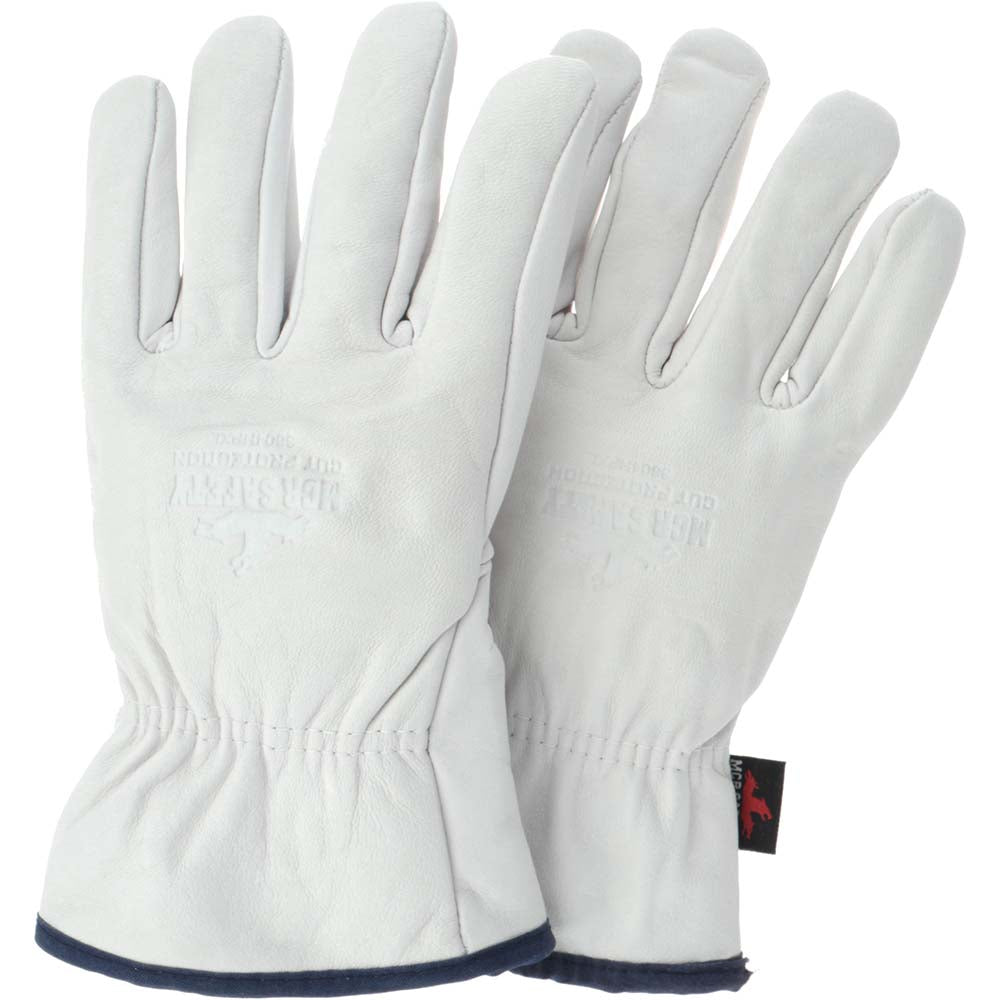 MCR Safety 3604HPXL Size XL Leather Abrasion, Cut & Puncture Protection Work Gloves