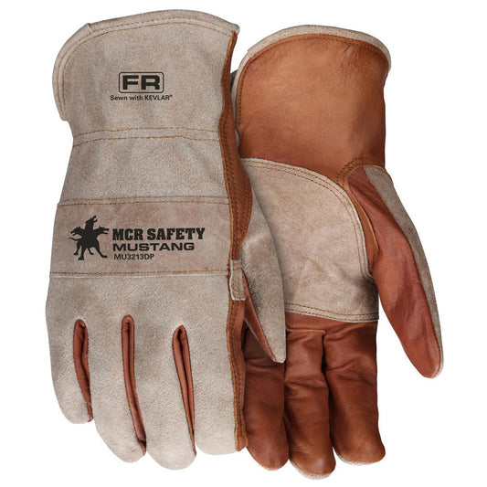 MCR Safety MU3213DPXXXL Size 3XL Cowhide Work Gloves