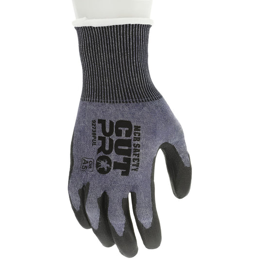 MCR Safety 92738PUXS Cut, Puncture & Abrasion-Resistant Gloves MCR Safety 92738PU, Size X-Small, ANSI Cut A5, ANSI Puncture 4, Polyurethane, HPPE