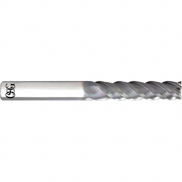 OSG 82010721 Square End Mill 1/2" Dia, 2" LOC, 4 Flute, Solid Carbide
