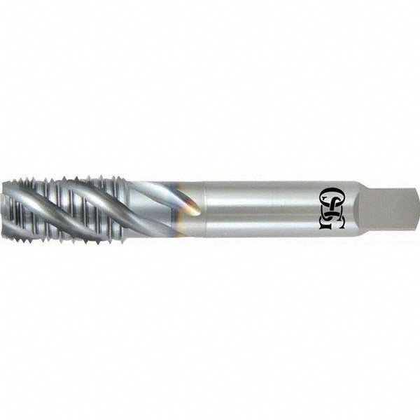 OSG 1657001008 Spiral Flute Pipe Taps Thread Size (Inch) 1/16-27  Overall Length (Decimal Inch) 3.543  Thread Standard NPT  Flute Direction Right Hand  Helix Angle 40  Material High-Speed Steel