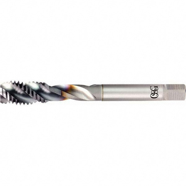 OSG 1650513308 Spiral Flute Tap #1-14 UNS, 4 Flutes, Modified Bottoming, Normal Class of Fit, VC-10, V Coated