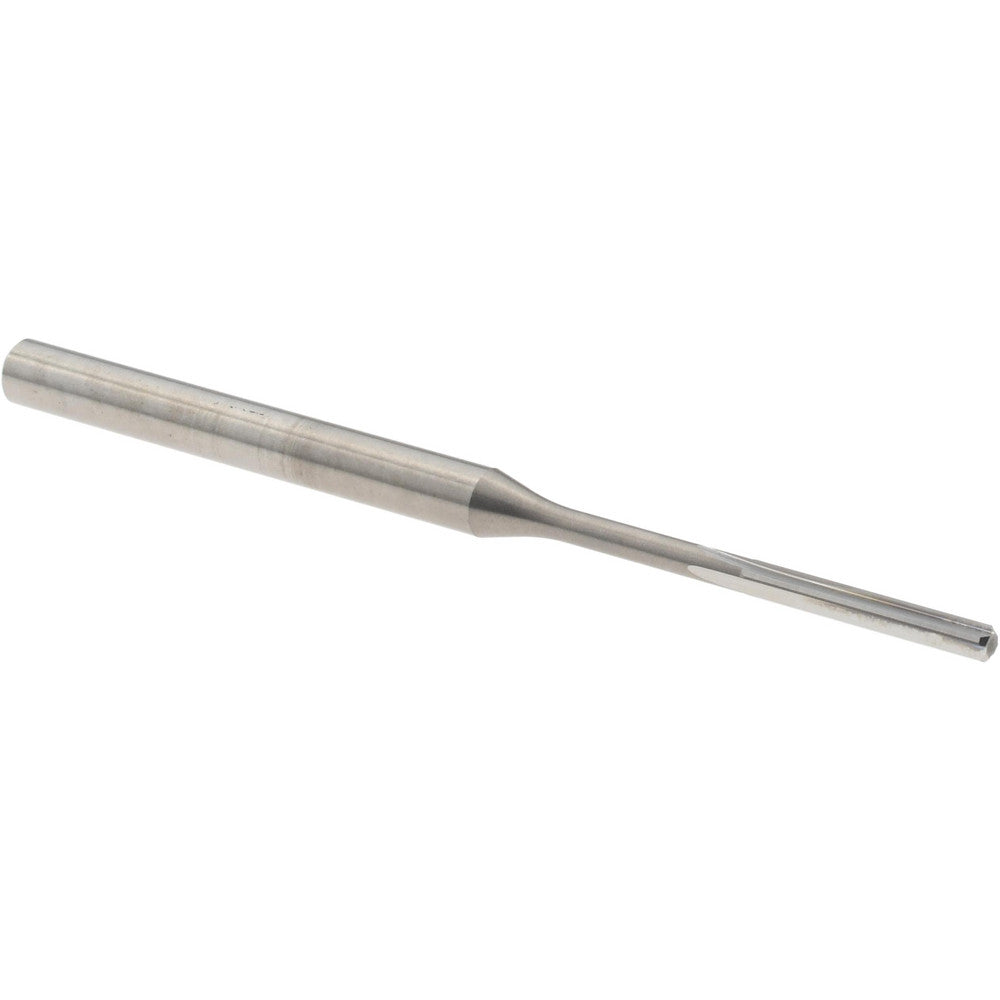 Harvey Tool RSB0630 Chucking Reamer 1.60 mm Dia, 2" OAL, 7/16" Flute Length, Straight Flute, Straight-Cylindrical Shank, Solid Carbide