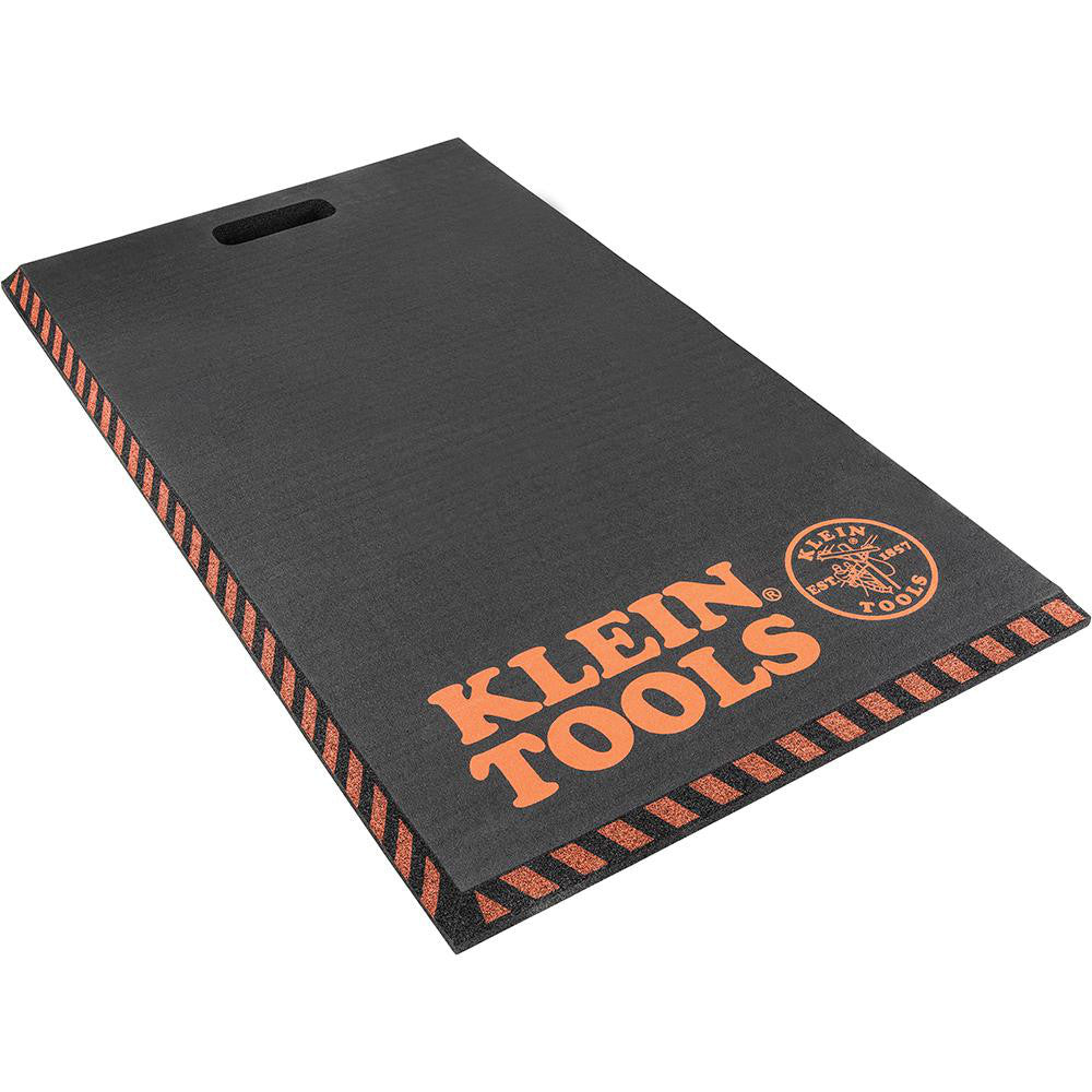 Klein Tools 60136 Anti-Fatigue Kneeling Pad 16" Long, 1 Thick, Chamfered Edges, Heavy-Duty