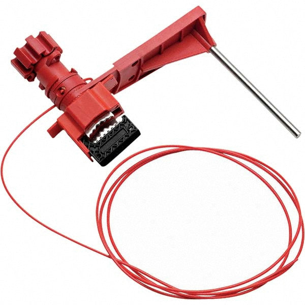 Brady 51388 Universal Valve Lockout 0 to 1.6" Valve Handle Width, 2 Padlocks Max