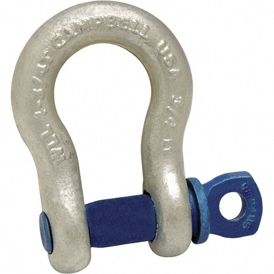 Campbell 5411235 Anchor Shackle Screw Pin, 8,750 lb Working Load Limit