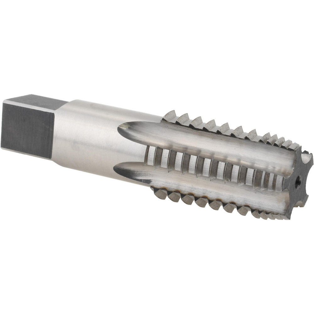Reiff & Nestor 46624 1/2-14 NPT, 5 Flutes, Bright Finish, High Speed Steel, Interrupted Thread Pipe Tap